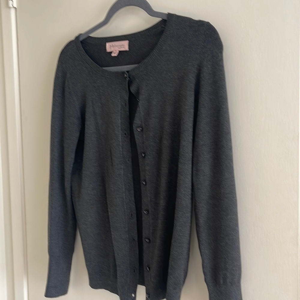 Philosophy women’s button up cardigan.